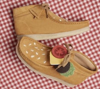 Hamburger-Inspired Sleek Footwear Image 2