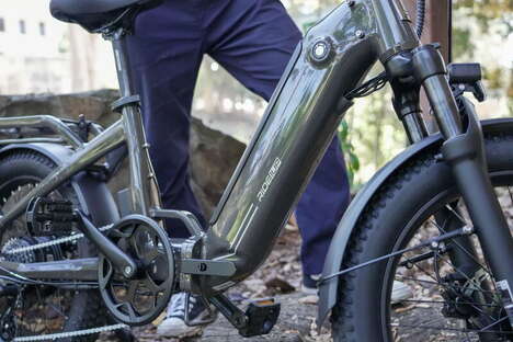 Convenient Foldable E-Bikes
