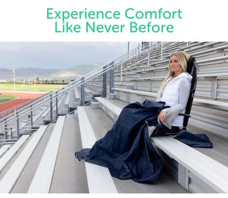 Comfortable Bleacher Seats