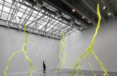 Lightning-Inspired Artful Exhibitions