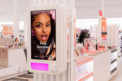 In-Store Beauty Sampling Kiosks