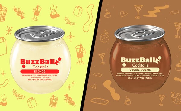 Spherical Cookie Cocktails