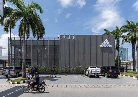 Aluminum-Wrapped Sportswear Store