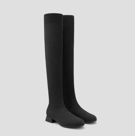 Over-Knee Water-Repellent Boots
