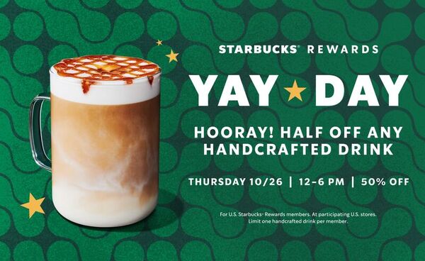 Half-Priced Indulgent Beverages