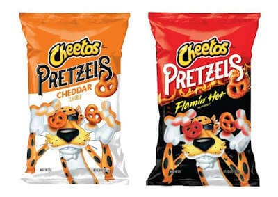 Pretzel-Shaped Cheese Puffs
