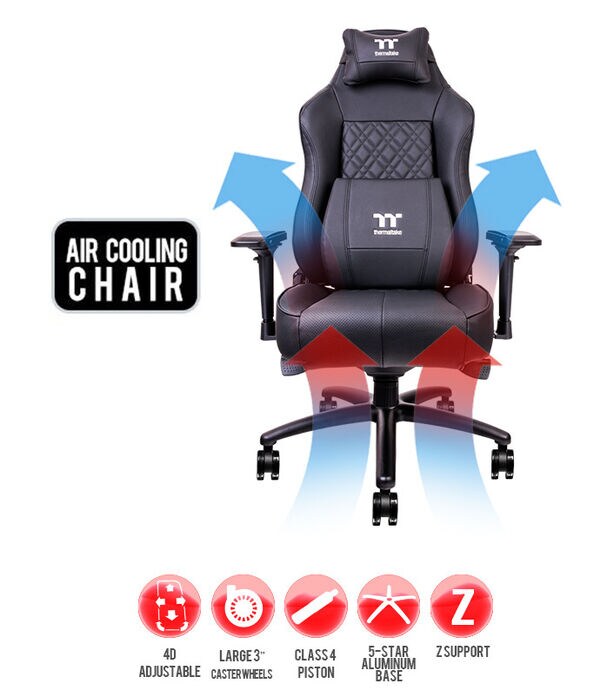 Cooling-Equipped Gamer Chairs