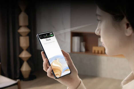 Eye-Tracking Interface Smartphones