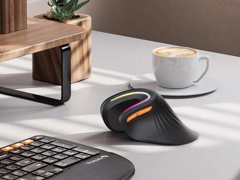 Ergonomic Arc-Shaped Mouses
