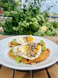 Savory Egg Croffles