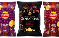 Festively Flavored Snack Chips