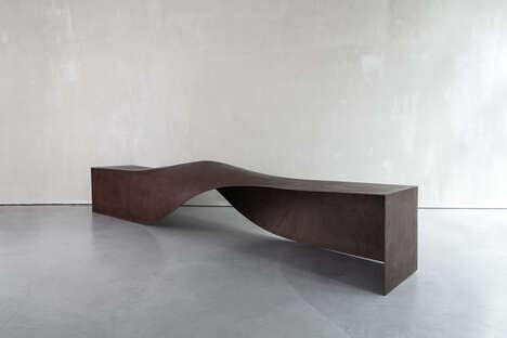 Spiral-Inspired Minimal Benches