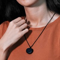 Simulated Heartbeat Necklaces Image 2