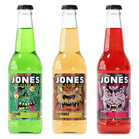Spooky Halloween-Themed Sodas