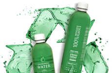 Recycled Chlorophyll Water Bottles