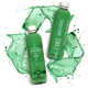 Recycled Chlorophyll Water Bottles Image 1