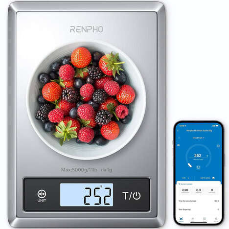 App-Connected Food Scales
