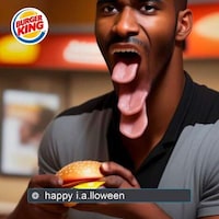 Distorted Burger Campaigns Image 2