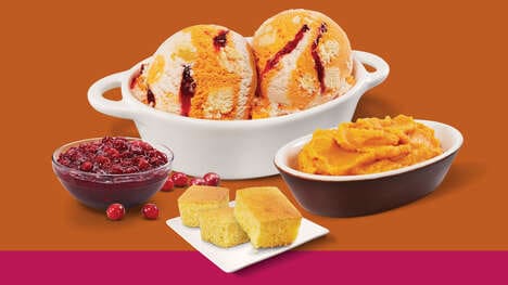 Thanksgiving Dinner Ice Creams