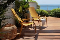 Traditional Vibrant Outdoor Armchairs Image 4