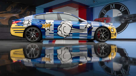 Pop Artist-Designed Auction Cars