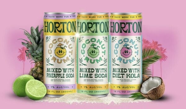 Coconut Rum Canned Cocktails