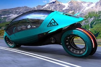 Four-Wheeled Hybrid Bike Designs Image 3