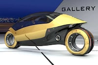 Four-Wheeled Hybrid Bike Designs Image 8