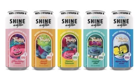 Celebratory Cartoon Beverage Branding