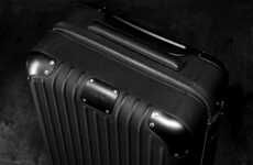 Leather-Wrapped Premium Suitcases