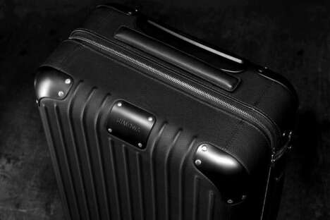 Leather-Wrapped Premium Suitcases