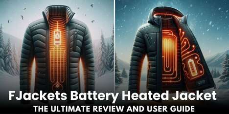 Ergonomic Battery-Heated Jackets