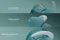 Sea-Inspired Wireless Earbuds Image 5
