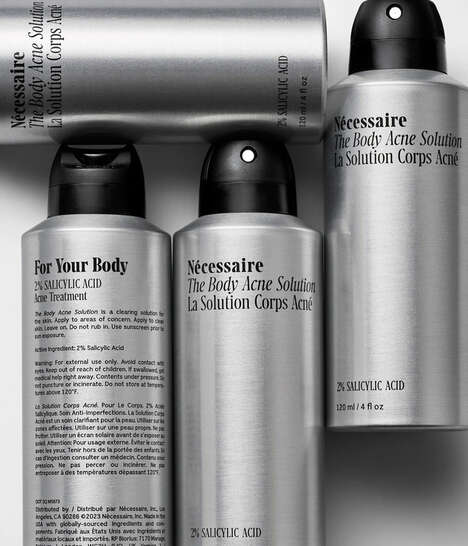 Spray-On Body Acne Serums