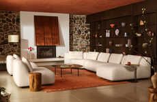 Lounge-Inspired Artful Sofa Capsules