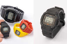 Digital Watch-Replicated Erasers