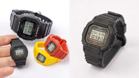 Digital Watch-Replicated Erasers