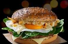 QSR Eggs Benedict Burgers