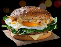 QSR Eggs Benedict Burgers