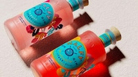 Mediterranean-Inspired Gin Bottles