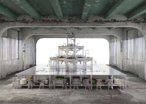 Dishwashing Station Art Exhibitions