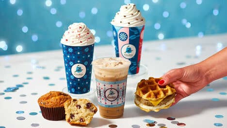 Festive Artisan Coffee Menus