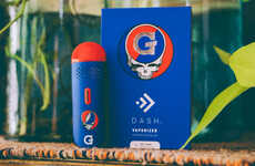 Vibrant Band-Branded Cannabis Vaporizers