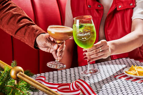 Nostalgic Holiday Cocktail Menus