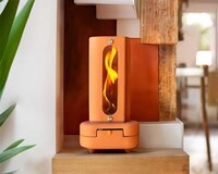 Spinning Flame Space Heaters