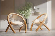Chic Recycled Waste Chairs