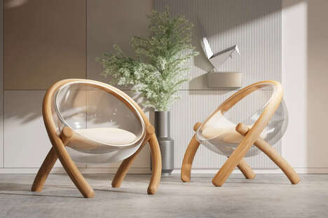 Chic Recycled Waste Chairs