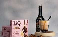 Liqueur-Infused Ice Cream Treats