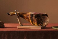 Storage-Friendly Foldable Ham Stands Image 2