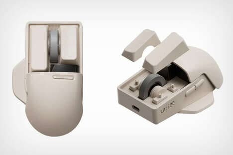 Retro-Themed Wireless Mouse
